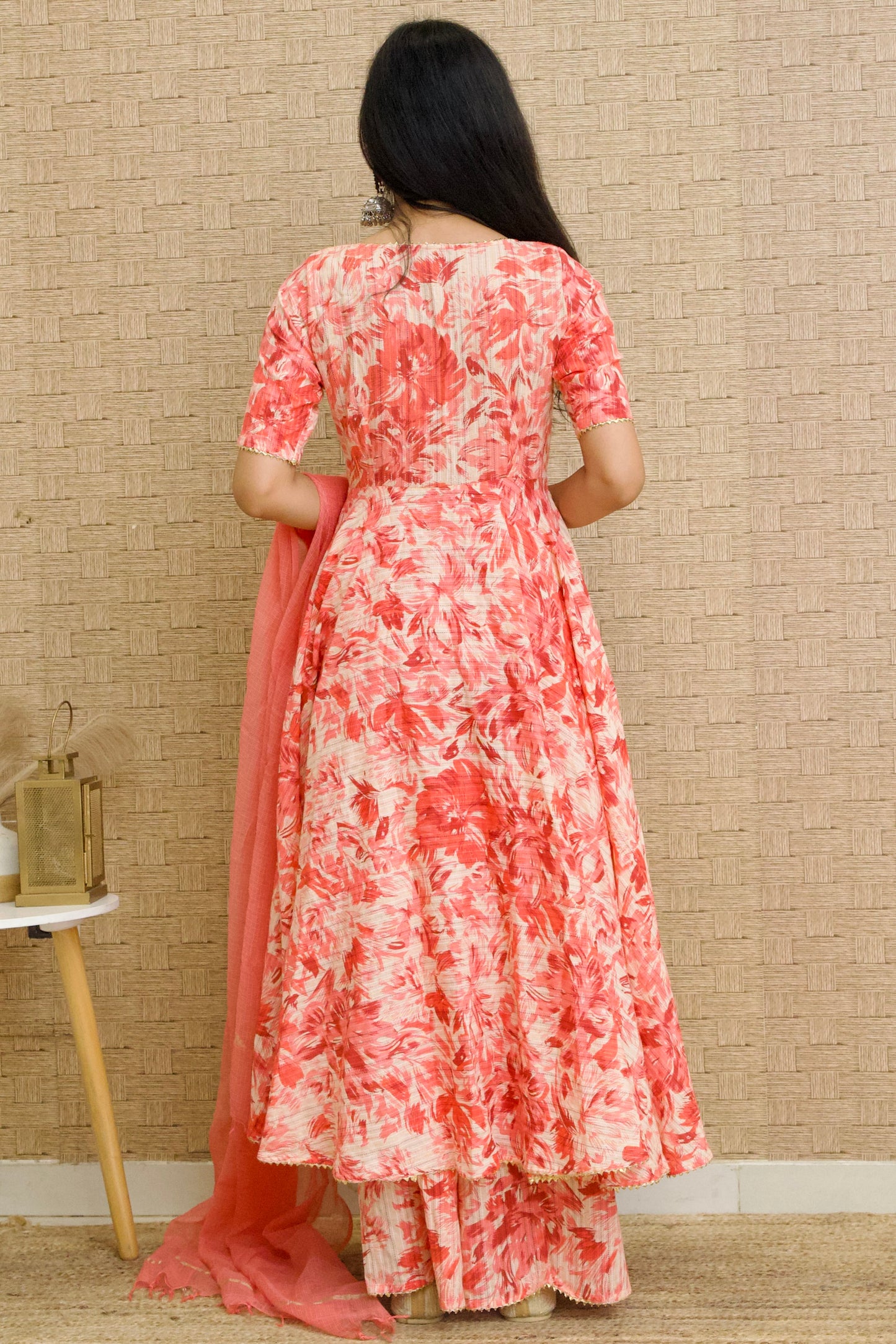 Rosa Kantha Cotton Kurta Set