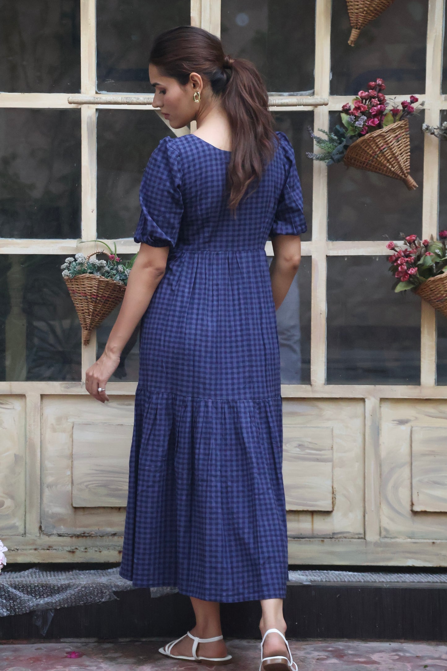Blue Dusk Cotton Dress
