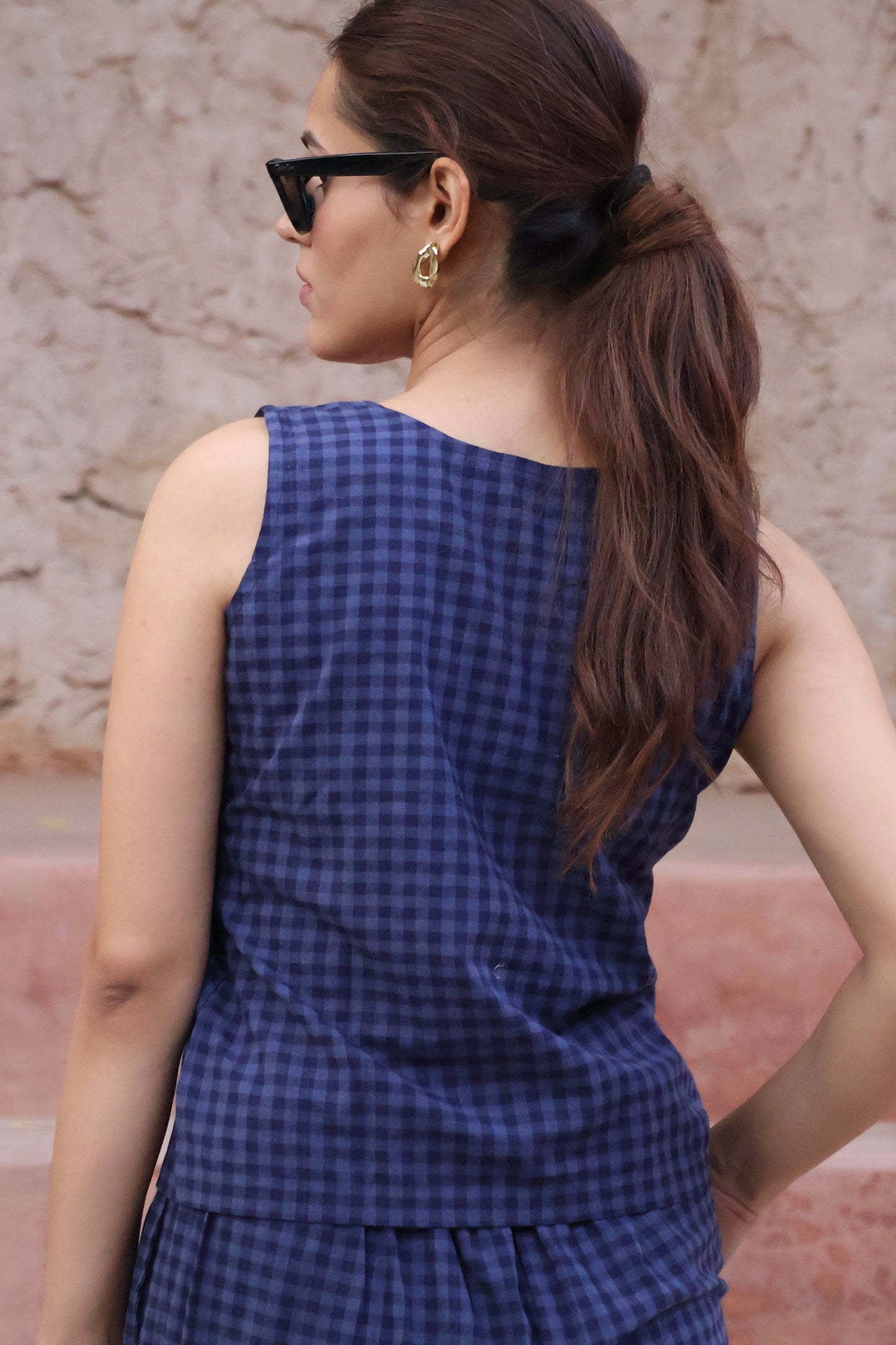 Blue Mood Cotton Co-ord Set