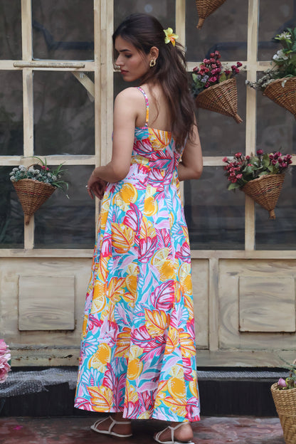 Breezy Bloom Cotton Dress
